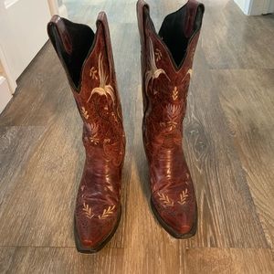 Red Cowboy boots